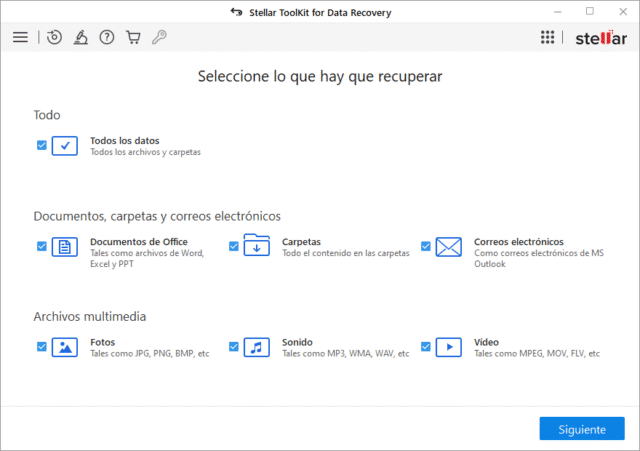 Pantalla del iPad mostrando opciones para recuperar archivos eliminados
