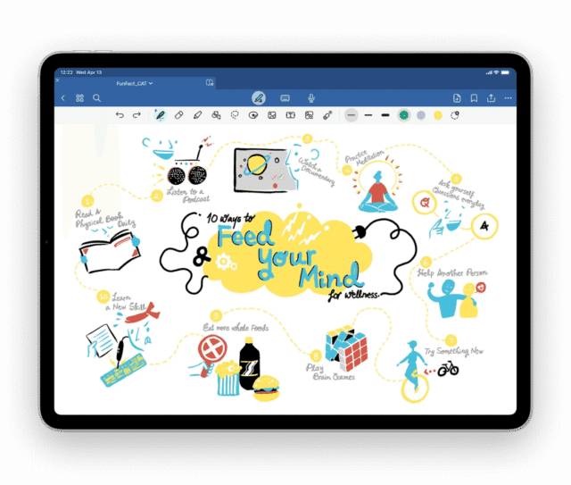 Comparativa visual de funciones entre las aplicaciones de notas GoodNotes y Notability en el año 2025.